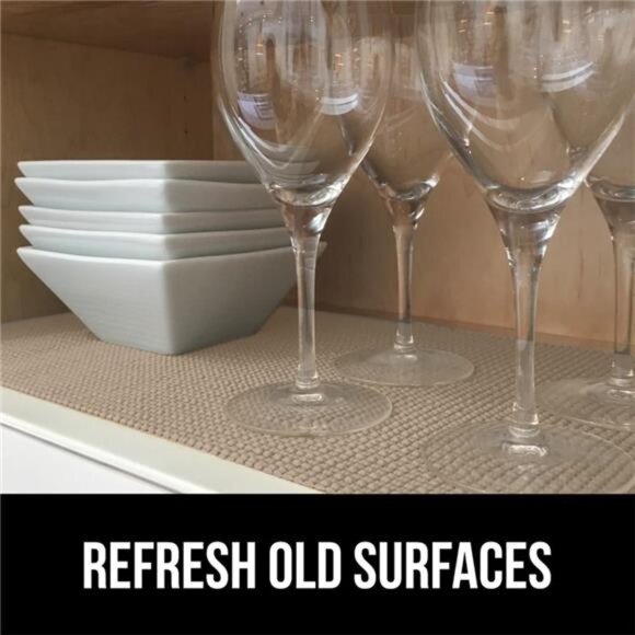 Drawer Shelf and Cabinet Liner, Thick Strong Hold, Non-Adhesive Liners Protect - Picture 4 of 7